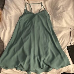 Strappy Green Dress